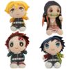 Pelúcias diversas Anime Demon Slayer Tanjirō Kamado Nezuko Kamado Zenitsu Agatsuma Inosuke Hashibira e outros - Image 8