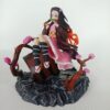 Figures Colecionáveis Anime Demon Slayer Estátua Nezuko Kamado Tanjirō Kamado Zenitsu Agatsuma Inosuke Hashibira e outros - Image 5