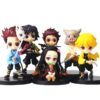 Figures Colecionáveis Anime Demon Slayer Estátua Nezuko Kamado Tanjirō Kamado Zenitsu Agatsuma Inosuke Hashibira e outros - Image 4