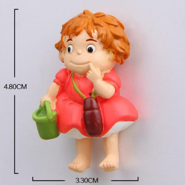 Imãs de geladeira diversos - Ponyo: Uma Amizade que Veio do Mar Studio Ghibli - Image 10