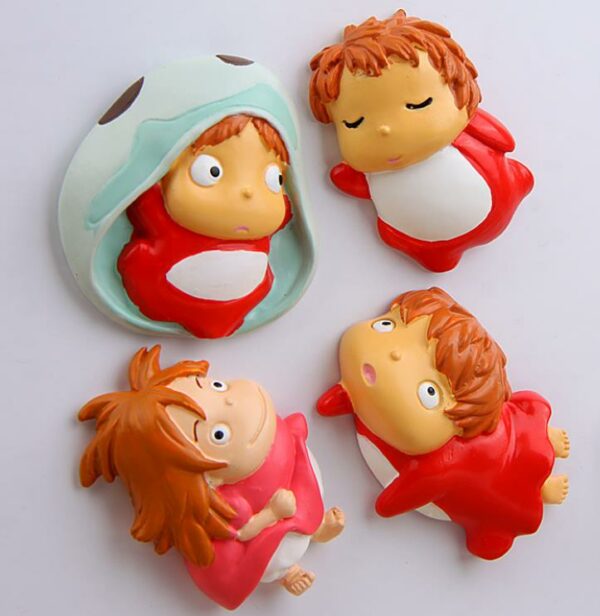 Imãs de geladeira diversos - Ponyo: Uma Amizade que Veio do Mar Studio Ghibli - Image 8