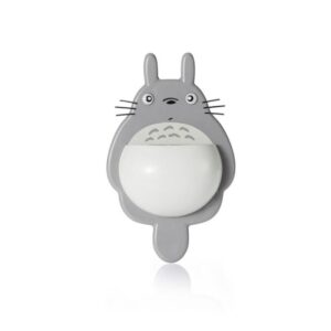 Porta escova de dentes do Totoro isolado, visto de frente
