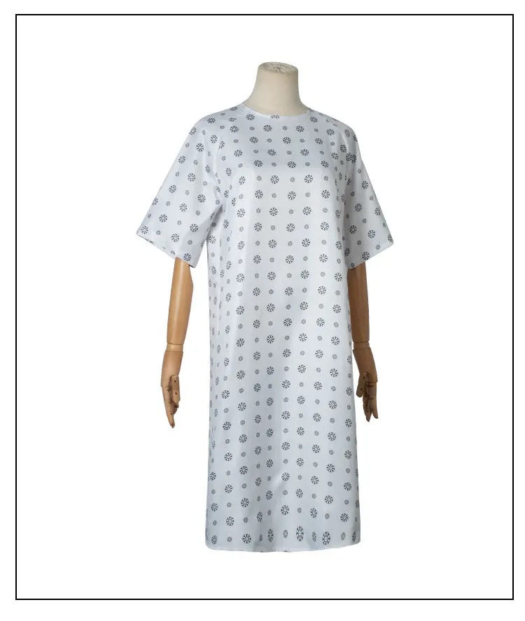 Vestido estampado de manga curta do cosplay da Eleven, Stranger Things, em um manequim
