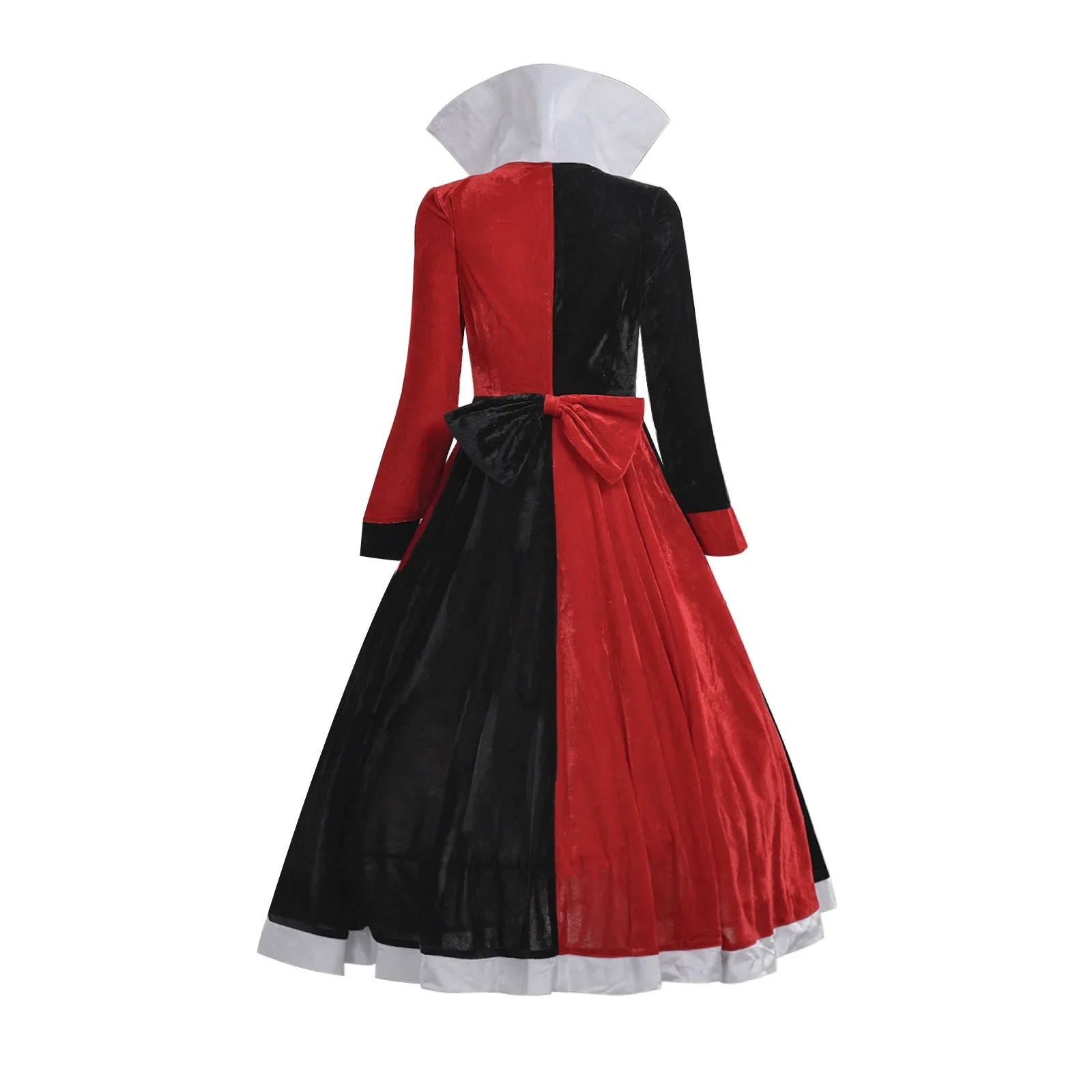 Laço nas costas do vestido da Rainha de Copas, Alice no País das Maravilhas