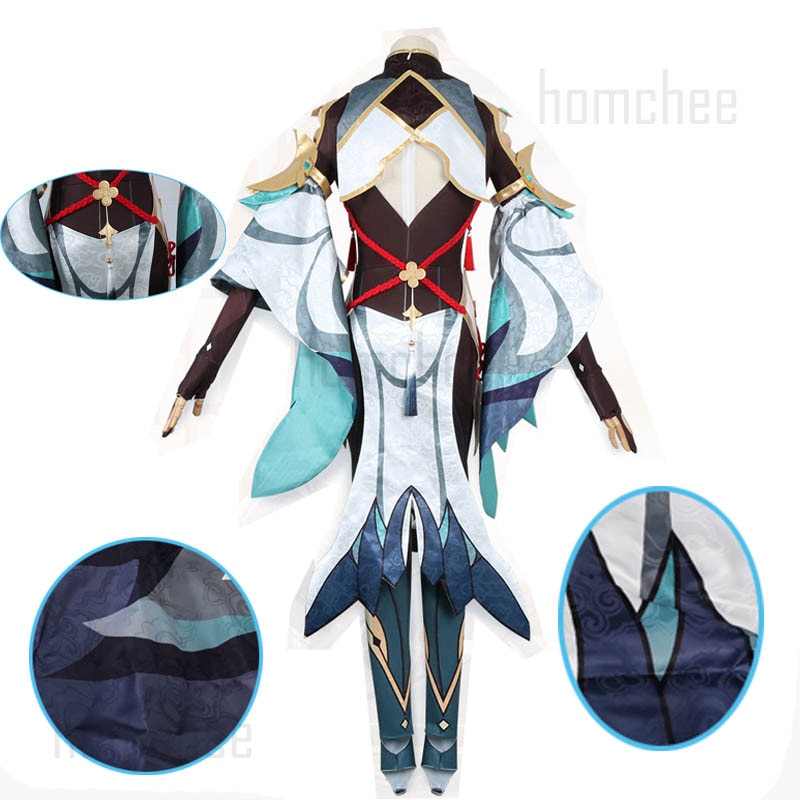 Cosplay da Shenhe, Genshin Impact: foto 4