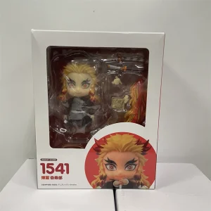 Mini figure Funko do Kyojuro Rengoku, de Demon Slayer, dentro da caixa