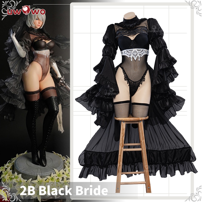 Vestido preto da 2B, Nier Automata: foto 6