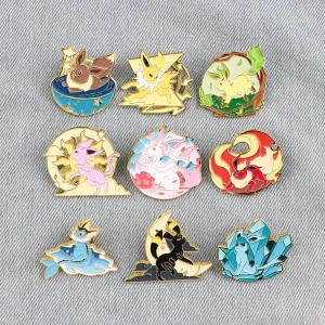 Pins Eevee Evoluções